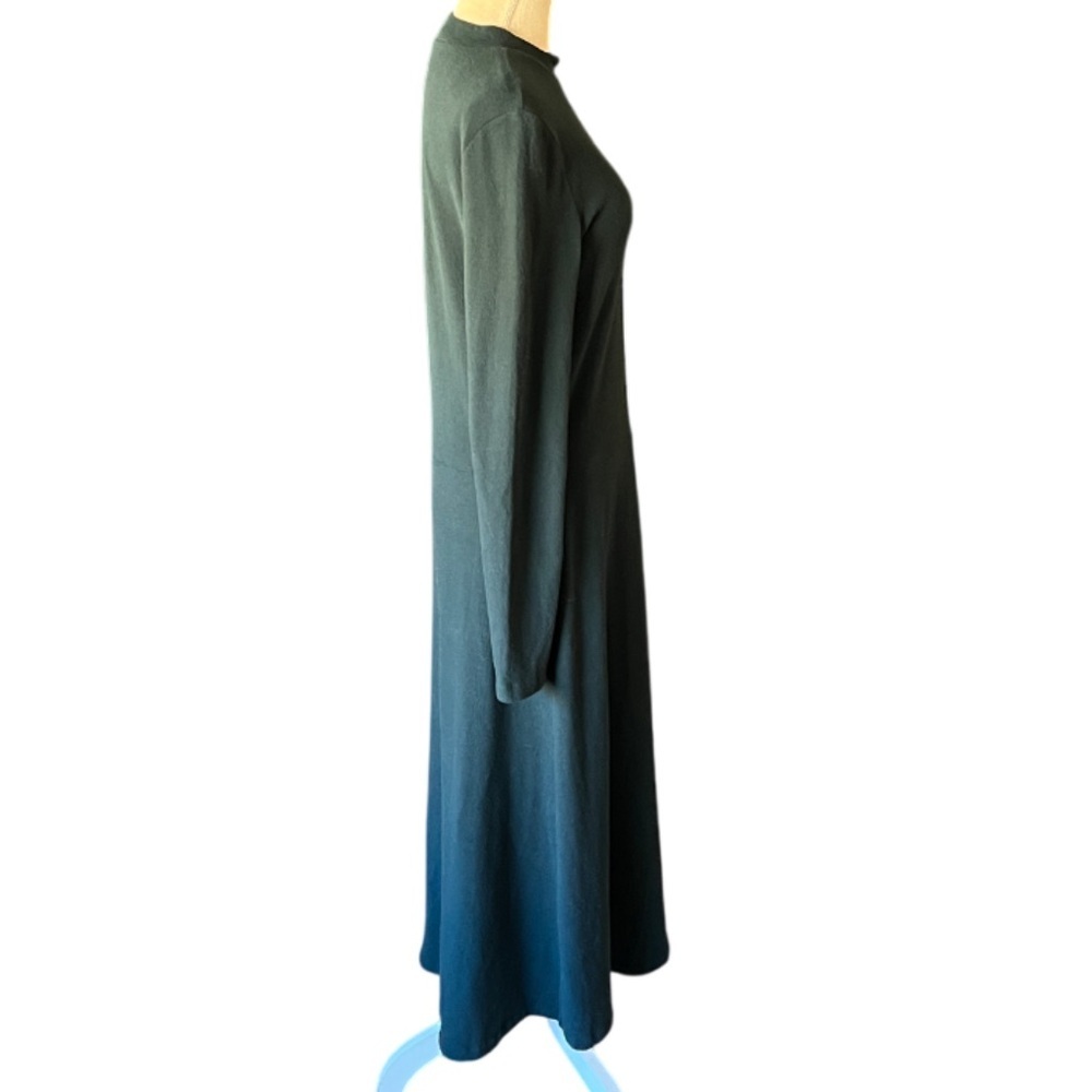VINCE Mock Neck Long Sleeve A-Line Dress Size Large - Picture 4 of 12